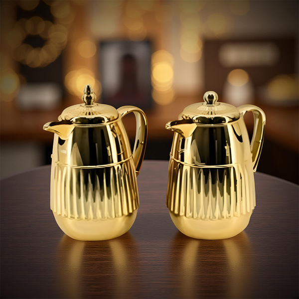 0187221080621 2PCS VACUUM FLASK SET-1.0L+1.0L - الصورة 1