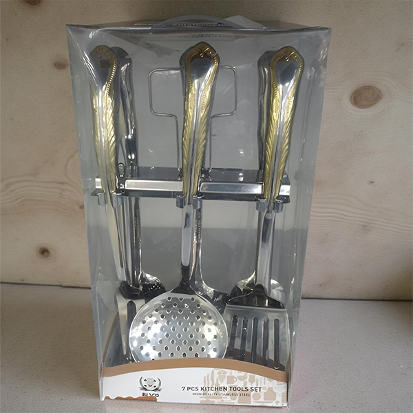 0187225170119 7-PCS BIG KITCHEN TOOL SET W/STAND - الصورة 1