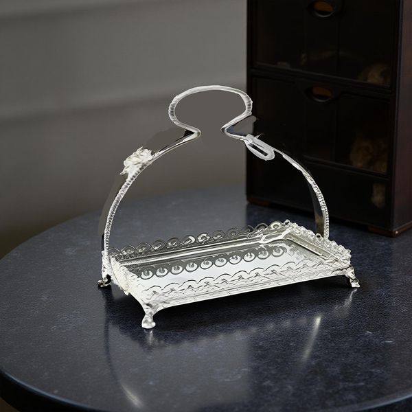 ⁦MIRROR TRAY W/HANDLE⁩ - الصورة ⁦1⁩