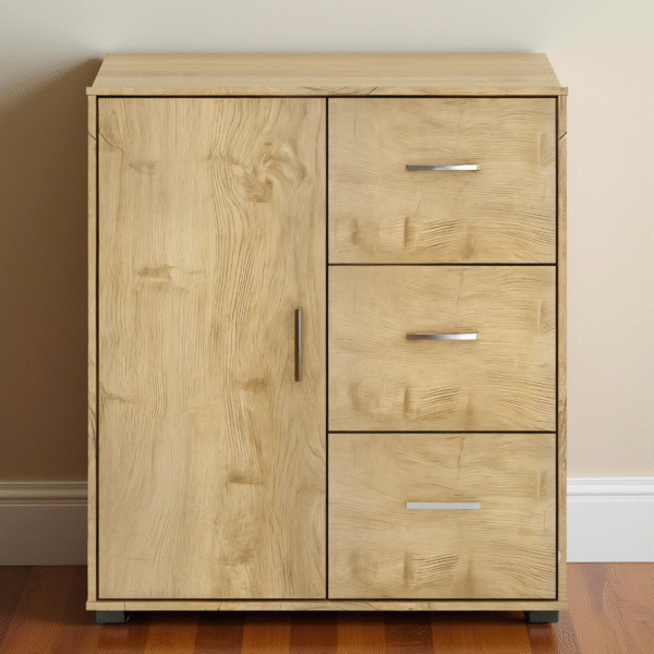 HEVEAPAC STORAGE CABINET OAK -798X295X714