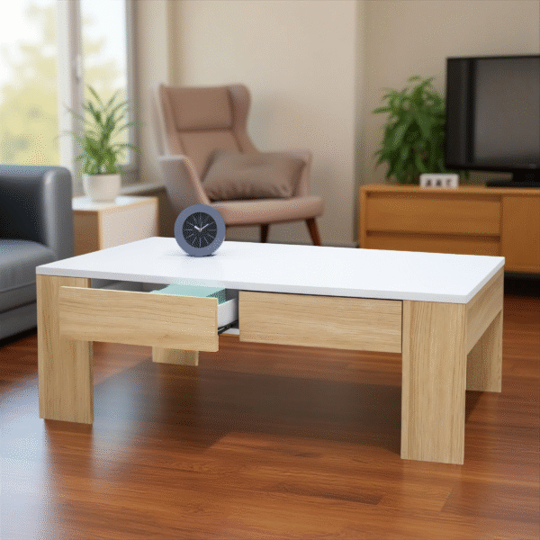 HEVEAPAC COFFEE TABLE- 400X600X1000MM