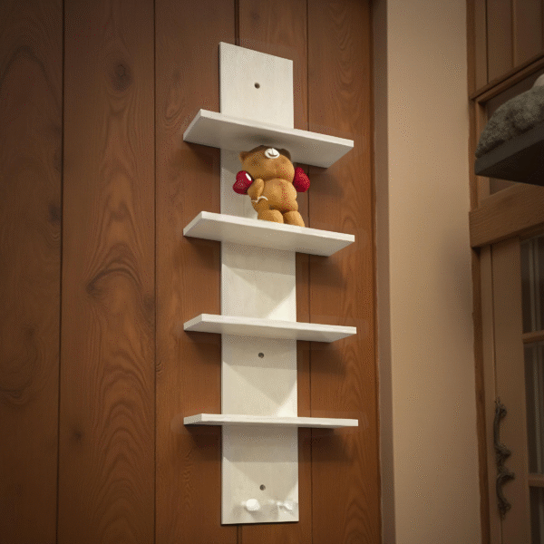 HEVEAPAC WALL SHELF WHITE
-900X185X265-NT1900