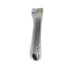 S/STEEL 6PCS STRAW SPOON SET