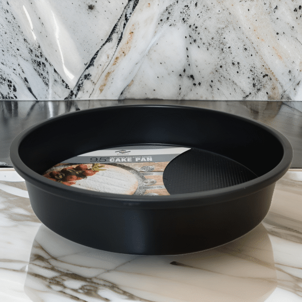 TEXTURED NON STICK ROUND CAKE PAN-9.5"