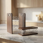 TISSUE BOX W/DUSTBIN SET-23X20X27CM - Image 2