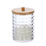 ACRYLIC COTTON SWAB BOX-7*10.5