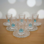 ⁦6+6PCS TEA CUP & SAUCER SET-44118-S/12-FB⁩ - الصورة ⁦2⁩