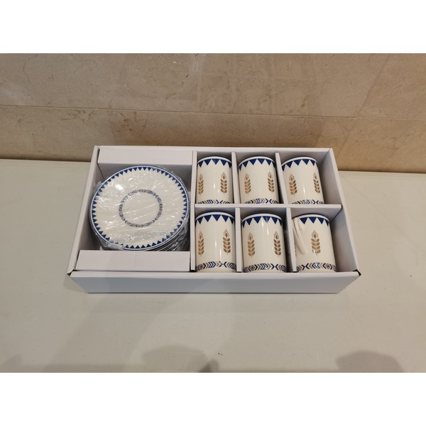 1017150000026 6+6PCS TEA CUP SET - Image 1
