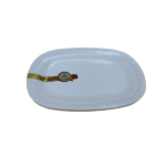 2-PIECE OVAL MELAMINE PLATE SET