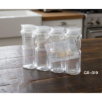 JORDANIAN CLEAR CONTAINER-4PC*440ML