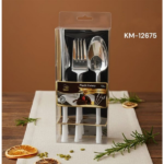 12 PCS PLASTIC CUTLERY SET