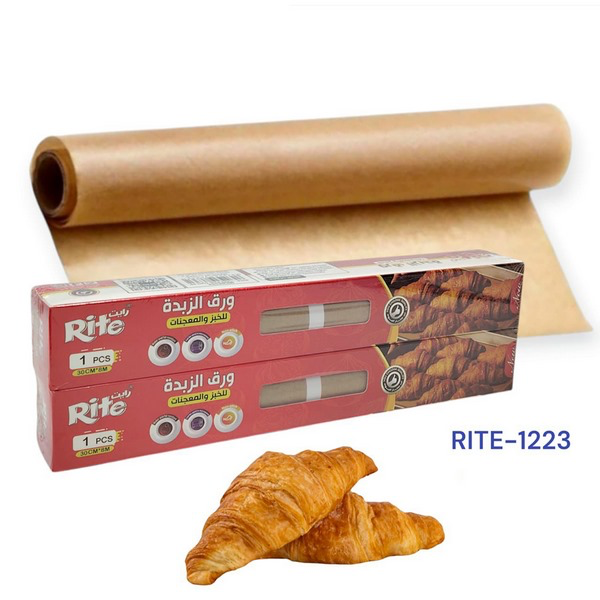 1018590000262 BAKING PARCHMENT PAPER ROLL 30CM*8MT*2PCS - Image 1
