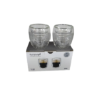2-PCS AL SAIF BOROSILICATE CUP SET-2X60ML