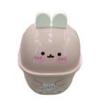 PLASTIC DUSTBIN-16X16X26CM