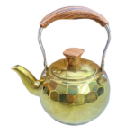 S/STEEL TEA KETTLE 2L -BLACK