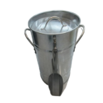 ICE BUCKET W/LID & SCOOP