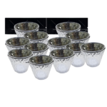 12PCS GLASS CAWA CUP SET