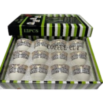12 PCS PORCELAIN CAWA CUP SET -H5CM*D6.5CM*72CC