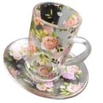 6+6PCS TEA CUP & SAUCER SET-110CC