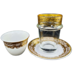 6+6PCS TEA CUP & SAUCER SET