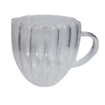 GLASS MUG W/HANDLE-261ML