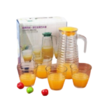 5PCS JUICE GLASS & JUG SET