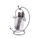 6PCS FORK SET W/HOLDER