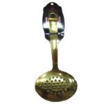 S/STEEL NET SPOON-GOLD