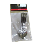 S/STEEL 6PCS SPOON SET