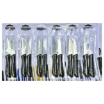 12PCS S/STEEL KNIFE SET