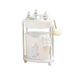 PLASTIC LAUNDRY RACK-42X28X59CM-WHITE