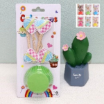 24+24PCS PAPER CUPCAKE MOULD & TOOTHPICK