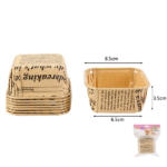 CUP CAKE MOULD-6PCS/6.5X3.5CM