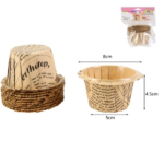 CUP CAKE MOULD-12PCS/5X4.5CM