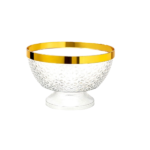 ACRYLIC STAND SALAD BOWL-25X25X15.5