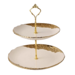 2-LAYER CERAMIC FRUIT TRAY-8+10