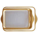 PLASTIC RECTANGLE TRAY -38X26X1.7CM