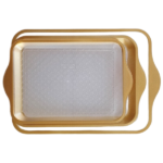 PLASTIC RECTANGLE TRAY -42X30X2CM