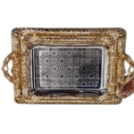 S/STEEL SERVING TRAY -35X25CM-T1354MSS+G