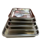 S/STEEL RECTANGULAR TRAY-41X29