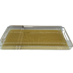 ACRYLIC RECT TRAY 43.5X17.5CM