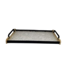 ACRYLIC SERVING TRAY-39.5X21CM