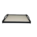 ACRYLIC SERVING TRAY-47.5X30CM