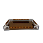 ACRYLIC SERVING TRAY-41X25CM
