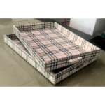 LEATHER TRAY-58X40X5CM