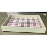 LEATHER TRAY-58X38X6CM
