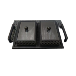 2PCS CANDY BOX W/LID & TRAY SET-31X25