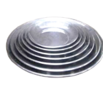 S/STEEL 30CM ROUND PLATE