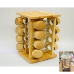 16PCS SPICE JAR W/HOLDER SET