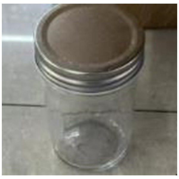 1704228091013 GLASS JAR W/COVER-500ML - الصورة 1